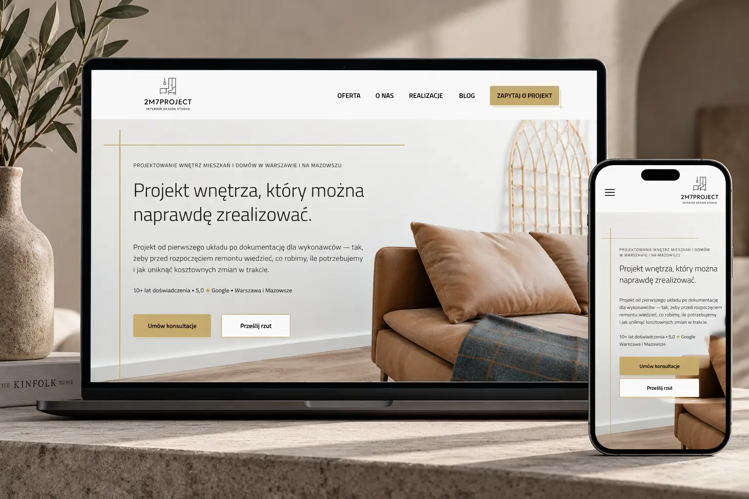 2m7Project — od strony firmowej do narzędzia pozyskiwania klientów